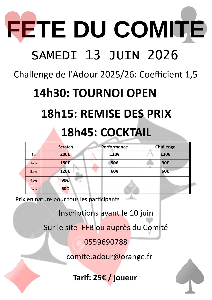 Fête du Comité