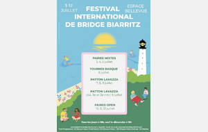 Mère et fils, vainqueurs au Festival International de Bridge de Biarritz