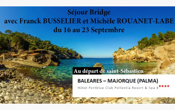 Stage de bridge à Majorque