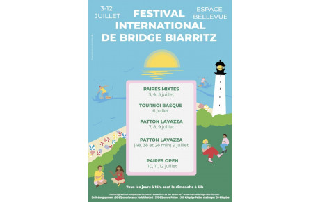 Mère et fils, vainqueurs au Festival International de Bridge de Biarritz