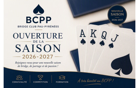 Ouverture de la saison 2026-2027